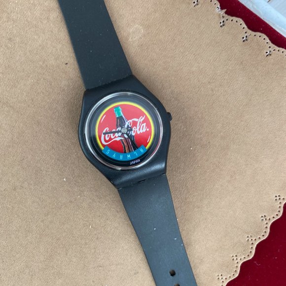 Vintage Very Cool Rotating Always Coca Cola Watch - Picture 4 of 7